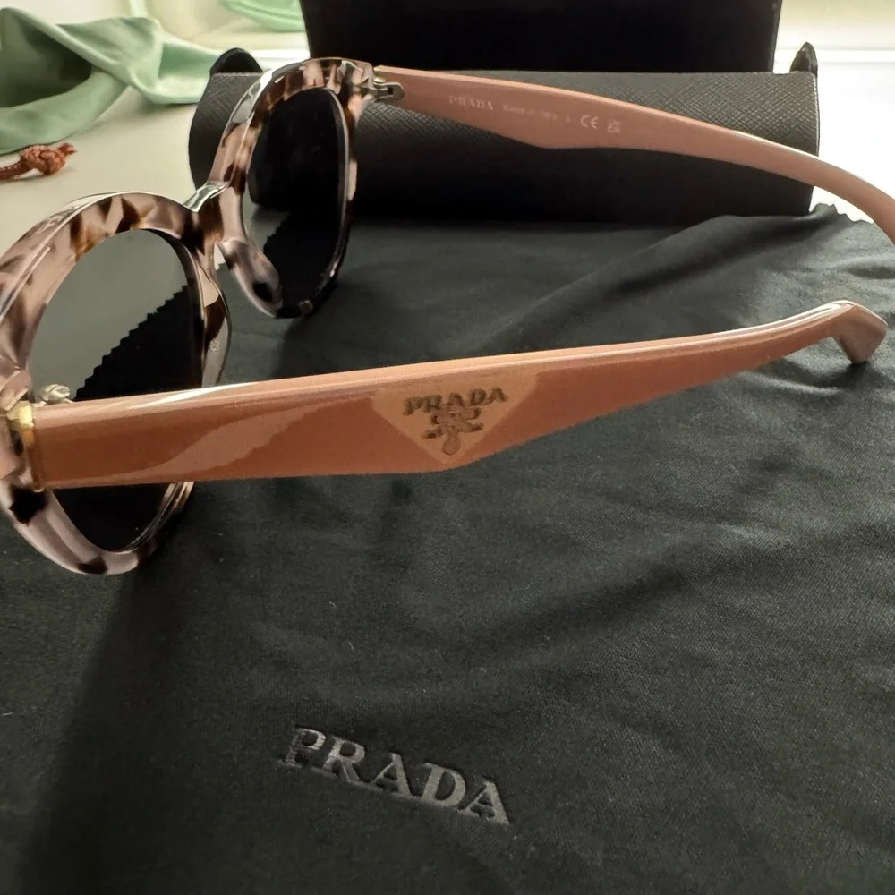 Prada Brown Cat-Eye Sunglasses - Picture 6 of 6
